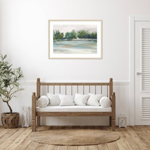 Amanti Art Lakeview Haven by Lera Wood Framed Wall Art Print - 1 of 4