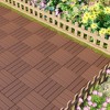 Dolonm 44-Pack 12"x12" Interlocking Deck Tiles for Outdoor & Indoor Use – Waterproof, Durable, Easy Install for Patio, Pool, Balcony - 3 of 4