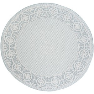 Bermuda BMU815 Machine Washable UV & Stain Resistant Non-Shedding Power Loomed Indoor/Outdoor Rugs - Safavieh - 1 of 4