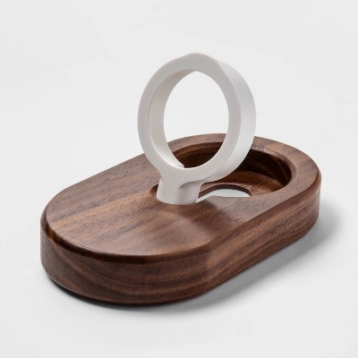 Photo 1 of heyday Apple Watch Charging Stand Wood - Walnut