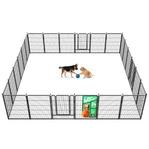 FXW Rollick Dog Playpen for Indoor, Yard, RV Camping, Panels for Puppy and Small Dogs│Patented - 1 of 4