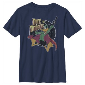Boy's Looney Tunes Duck Dodgers in Space T-Shirt - 1 of 4