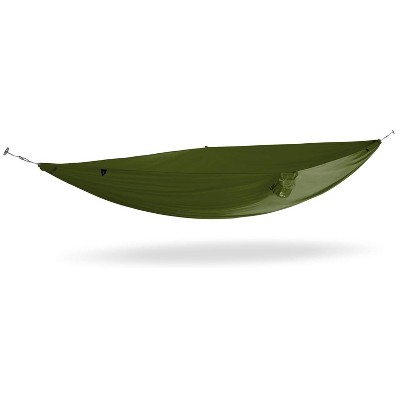 Kammok Roo Single Ultralight Hammock with Stuff Sack, Waterproof Ripstop Nylon, Gear Loops, Pocket Sized for Camping and Backpacking