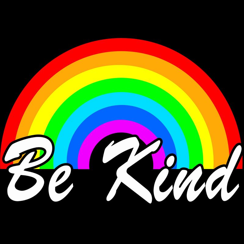 Adult Design By Humans Be Kind Rainbow Autism Awareness By T-Shirt, 2 of 3