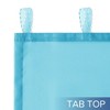 Awesome Home  Cassandra Voile Decorative Tab Top Curtains Pair - 4 of 4