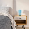 Simple Designs 10.24" Stonies Small Stone Look Table Bedside Lamp (Includes LED Light Bulb) - image 4 of 4