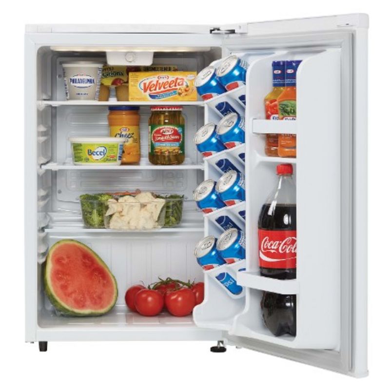 Danby DAR026A2WDB 2.6 cu. ft. Contemporary Classic Compact Refrigerator in White, 5 of 7