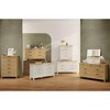Fluted 7 Drawer Dresser for Bedroom Rattan Chest of Dressers Tall Dresser for Closet with Drawers Boho Night Stand - 4 of 4