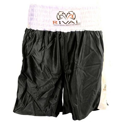 Rival Boxing Traditional Cut Dazzle Boxing Trunks - 2Xlarge - Black ...
