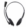 Insten Black Hands-Free Overhead VOIP Skype Headset with Microphone 3.5mm Audio Speaker, Black - 2 of 4