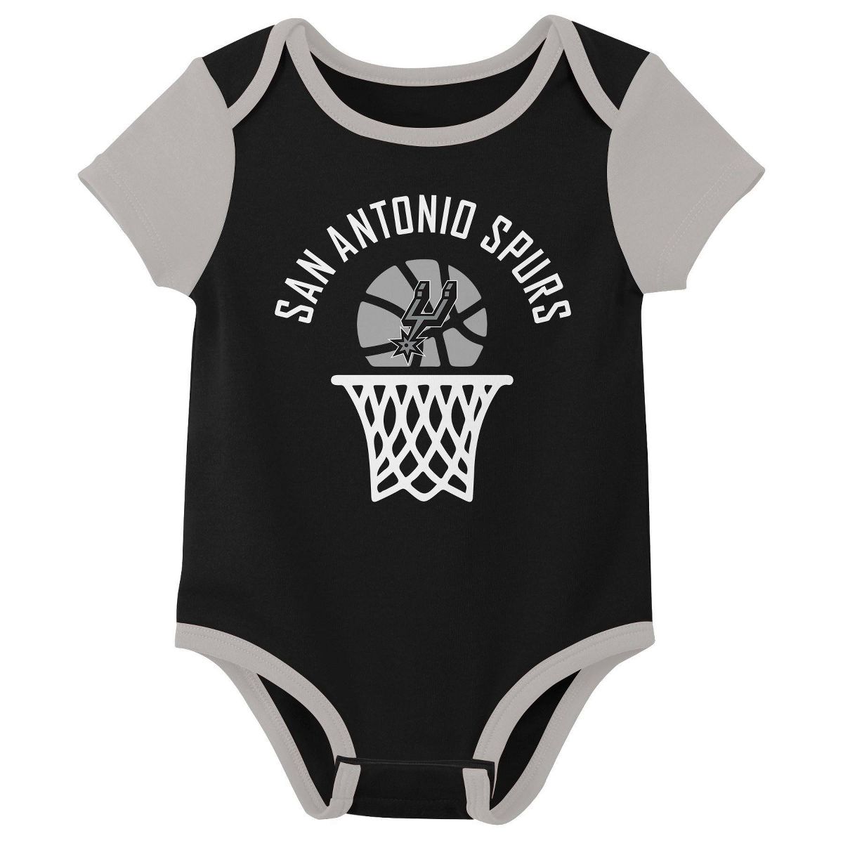 NBA San Antonio Spurs Toddler 2pk Onesie - thumbnail 2