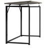 NicBex Home Office Desk 39.37" L Morden Folding Writing Desk with Wooden Desktop and Metal Legs for Study and Work, Space Saving - 3 of 4
