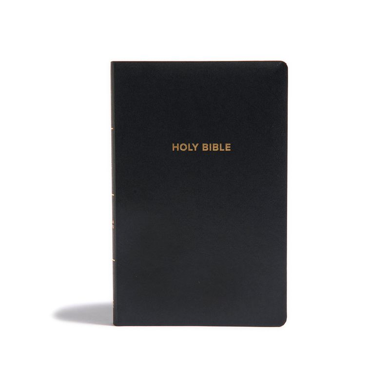 CSB Gift & Award Bible, Black - by  Csb Bibles by Holman (Leather Bound), 1 of 2