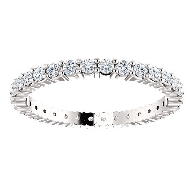 Pompeii3 5/8 ct Diamond Eternity Wedding Ring Platinum