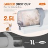 Aukfa 5-in-1 Dog/Cat Grooming Kit， 2.5L Pet Hair Vacuum & Electric Clippers for Effortless At-Home Care - 2 of 4