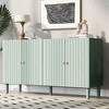 NicBex 58.1 Inch Sideboard Cabinet Modern Minimalist 4 Doors Buffet Cabinet Kitchen Coffee Bar Cabinet - 4 of 4