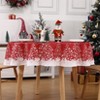 Christmas Dinner Tablecloth - Water-Resistant Festive Print for Family Gatherings - 2 of 4