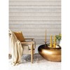 NuWallpaper Taupe Dhurrie Peel and Stick String Wallpaper: Removable Textured Abstract Self-Adhesive, 30.75 Sq Ft Coverage - 4 of 4