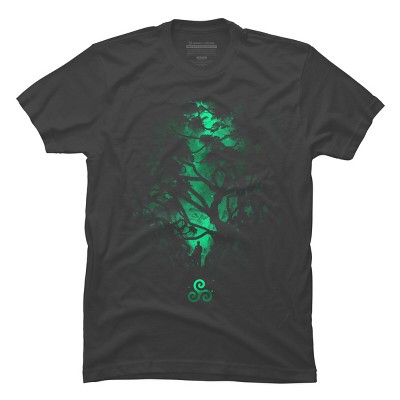 Men's Design By Humans Forest of Life By Area31Studios T-Shirt