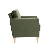 Lifestyle Solutions Giovanni Chair Olive Velvet - 4 of 4