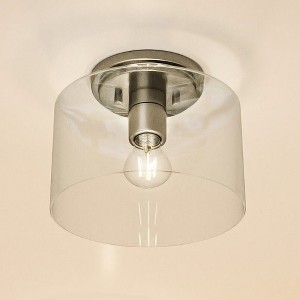 Urban Ambiance Luxury Traditional Ceiling Light 7.375''H x 8.625''W,  Brushed Nickel Finish,  Esperance Collection, UHP4159 - 1 of 4