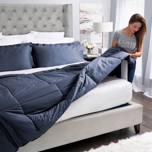 King Easy Bed Making Down Alternative Comforter Twilight - Covermade ...