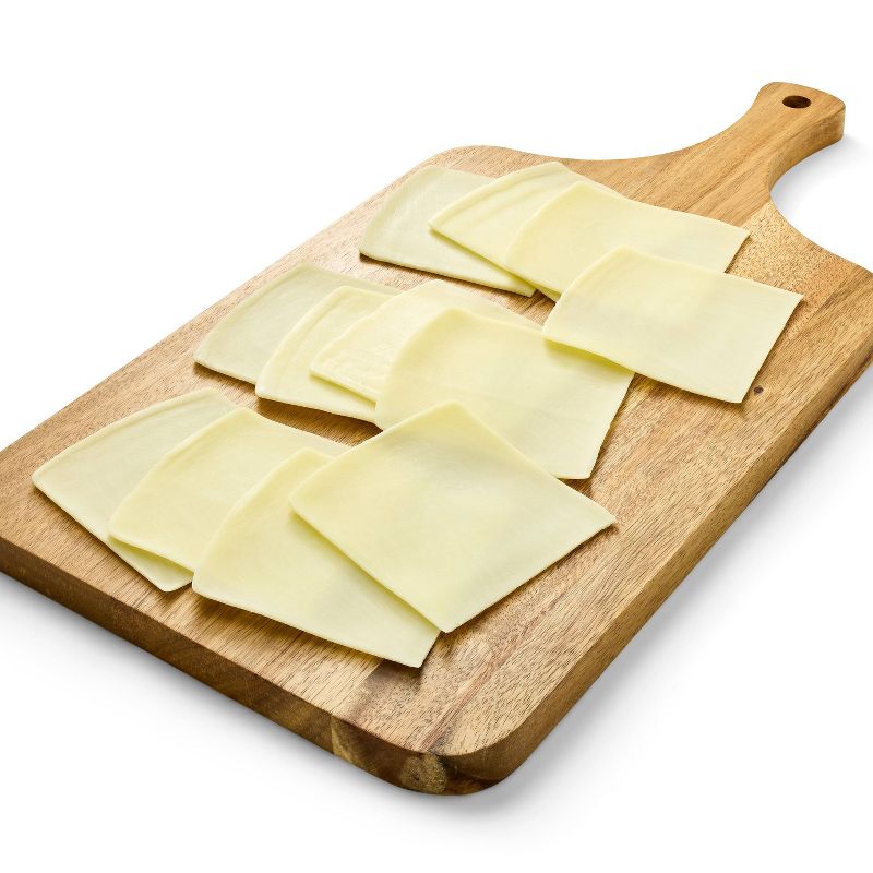 Mozzarella Deli Sliced Cheese - 8oz/12 slices - Good &#38; Gather&#8482;, 4 of 5