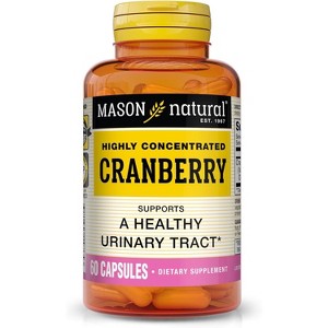 Mason Natural Highly Concentrated Cranberry Capsules, 60 Count - 1 of 4