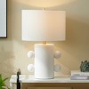 Hudson and Canal Tall Ceramic Table Lamp with Fabric Shade - 2 of 4