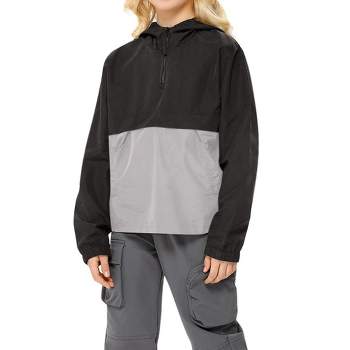 Kids Boys Girls Lightweight Packable Rain Jacket Waterproof Hooded Raincoats Windproof for Spring Fall Winter