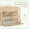 LOVMOR Wooden Large Hamster Cage Small Animal Exercise Play House 3 Tier with Tray - 3 of 4