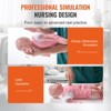 VEVOR Infant CPR Training Manikin,Heimlich Maneuver and Cardiopulmonary Resuscitation (CPR) Practice,Professional Infant Airway Obstruction Training - 4 of 4