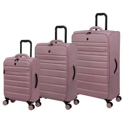 it luggage Census 3pc Softside Spinner Luggage Set
