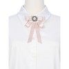INSPIRE CHIC Women's Elegant Pre-tied Rhinestone Fashion Bow Ties - 4 of 4