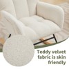 TOAOTBNBO Oversized Swivel Accent Chair with Ergonomic Rounded Armrests, Barrel Chair with Plush Cushion Single Sofa Chair for Hotel - 4 of 4
