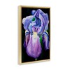 Stupell Industries Purple Iris Petals, Gold, 17" x 25" - 2 of 4