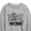 Boys' - Marvel - Nope Not Today Long Sleeve Graphic T-Shirt - 2 of 4