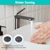 Aquaterior Single Handle Bathroom Vessel Sink Faucet Rv Lavatory Vanity Mixer Tap Grey Gun Gray - 4 of 4