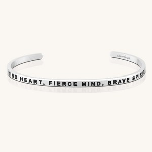 Mantra Jewelry - Kind Heart, Fierce Mind, Brave Spirit - 1 of 4