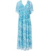 VENUS Womens Flutter Sleeve Maxi Dress - 3 of 4
