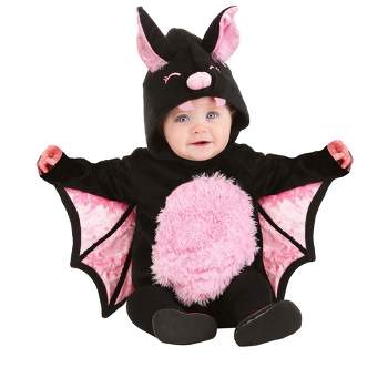 HalloweenCostumes.com Pink Vampire Bat Baby Costume