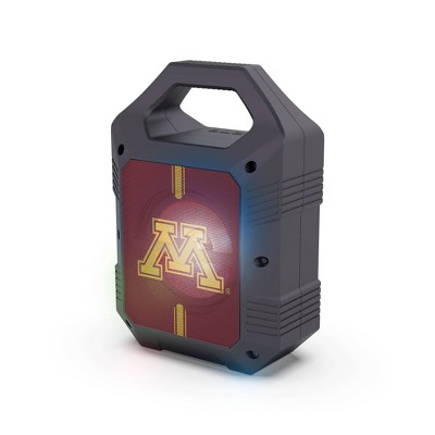 NCAA Minnesota Golden Gophers Bluetooth Speaker with LED Lights