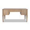 Anybear Brown 5-Drawer Wood Executive Desk - 2 of 3