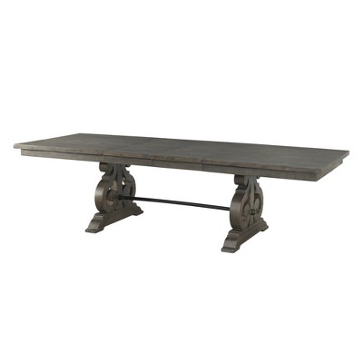 Stanford Extendable Dining Table Dark 