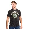 Harry Potter Slytherin Varsity Men's Gray Vintage Mineral Wash Crew Neck Short Sleeve T-shirt - 2 of 4