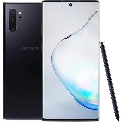 Samsung Galaxy Note10+ 5G  - Aura Black, 512GB, Unlocked - Pre-Owned