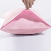 2 Pack 500 Thread Count Cotton Pillowcases, Soft and Breathable Envelope Closure Pillow Cases - NTBAY - 4 of 4