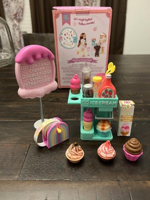 Glitter Girls Ice Cream Shop Accessory Playset For 14 Dolls : Target