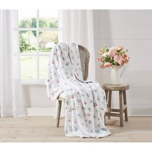 The Farmhouse by Rachel Ashwell 50"x70" Cherry Hill Throw Blanket - 1 of 4