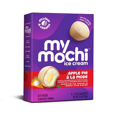 My/Mo Mochi Ice Cream Apple Pie A La Mode - 6ct